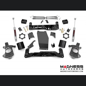 Chevy Silverado 1500 4WD Suspension Lift Kit w/ N3 Shocks - 6" Lift - Cast Steel